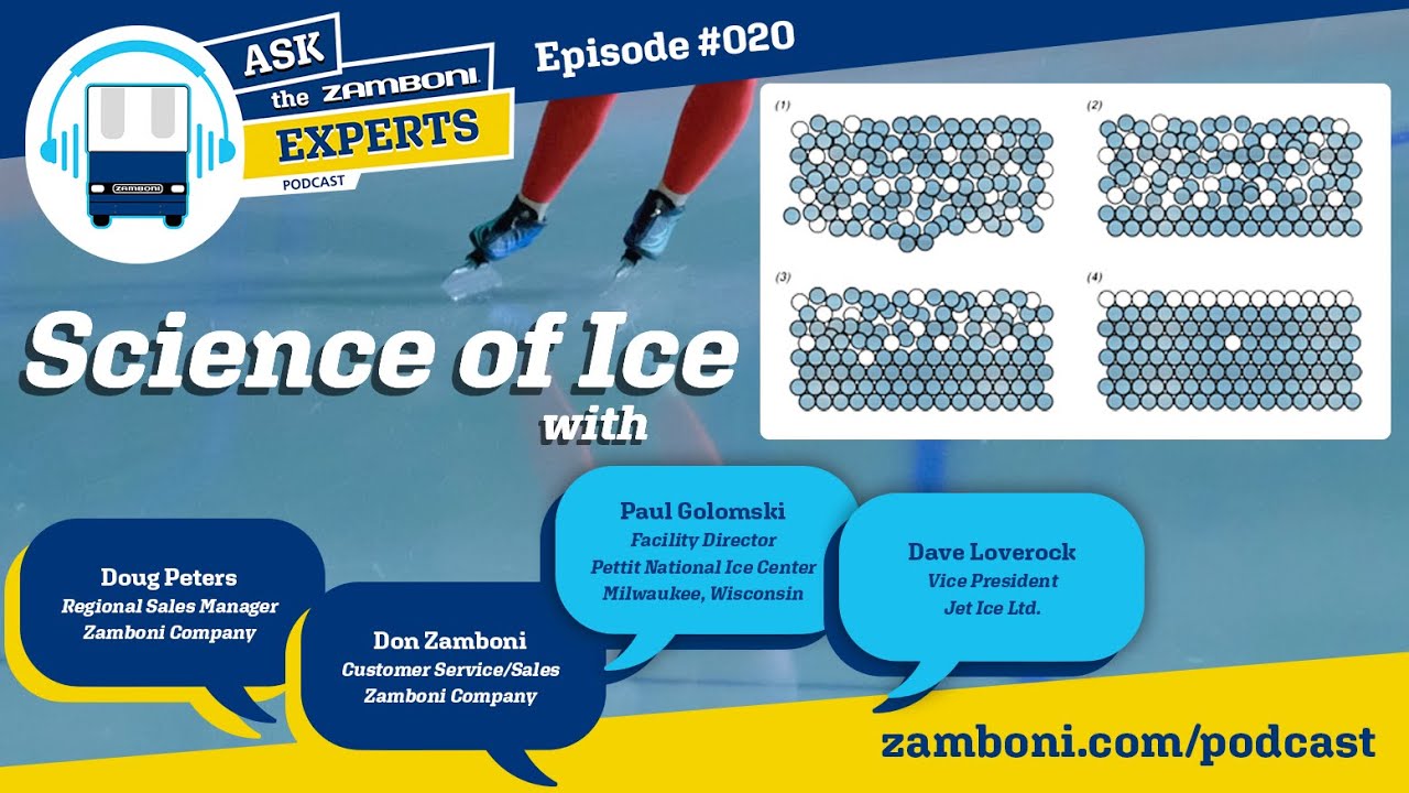 Ask The Zamboni Experts Podcast Episode Science Of Ice Zamboni