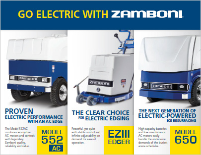 The benefits of going electric with Zamboni.