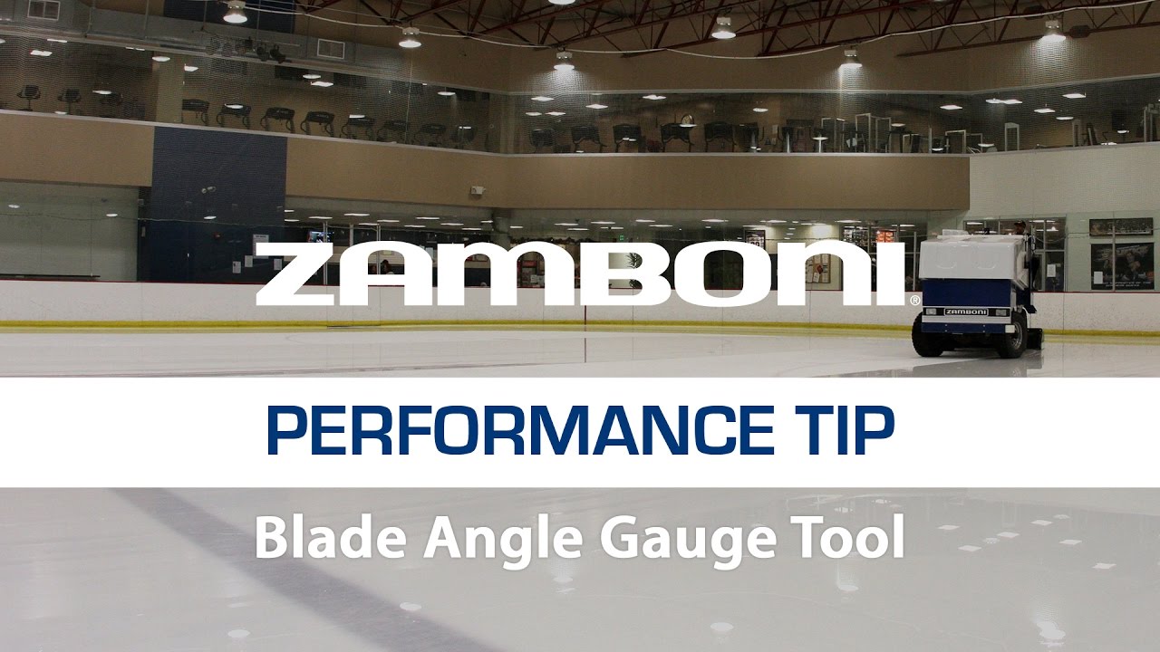 Blade Angle Gauge Tool Zamboni