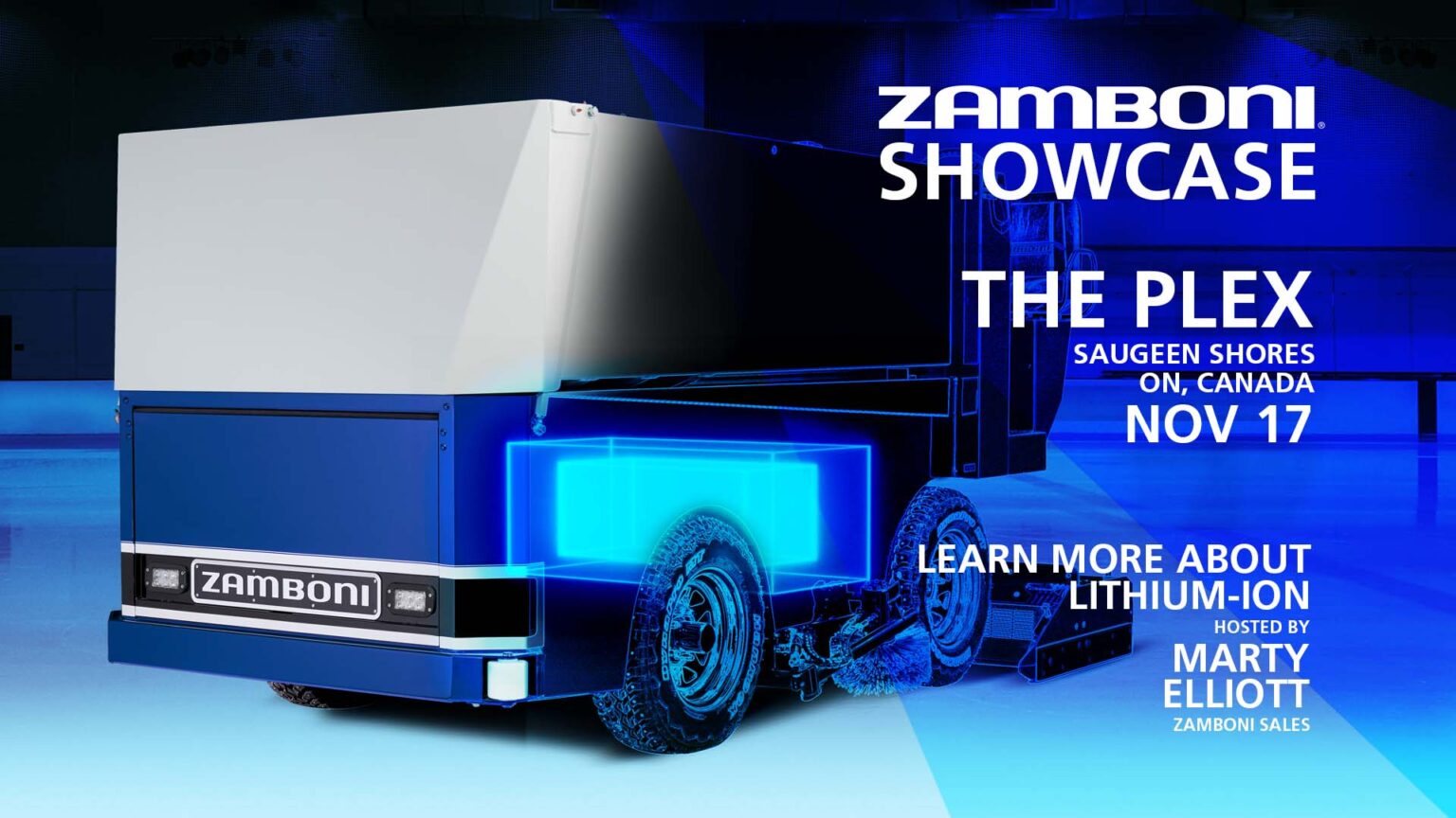Zamboni Showcase Nov 17 2021 Zamboni