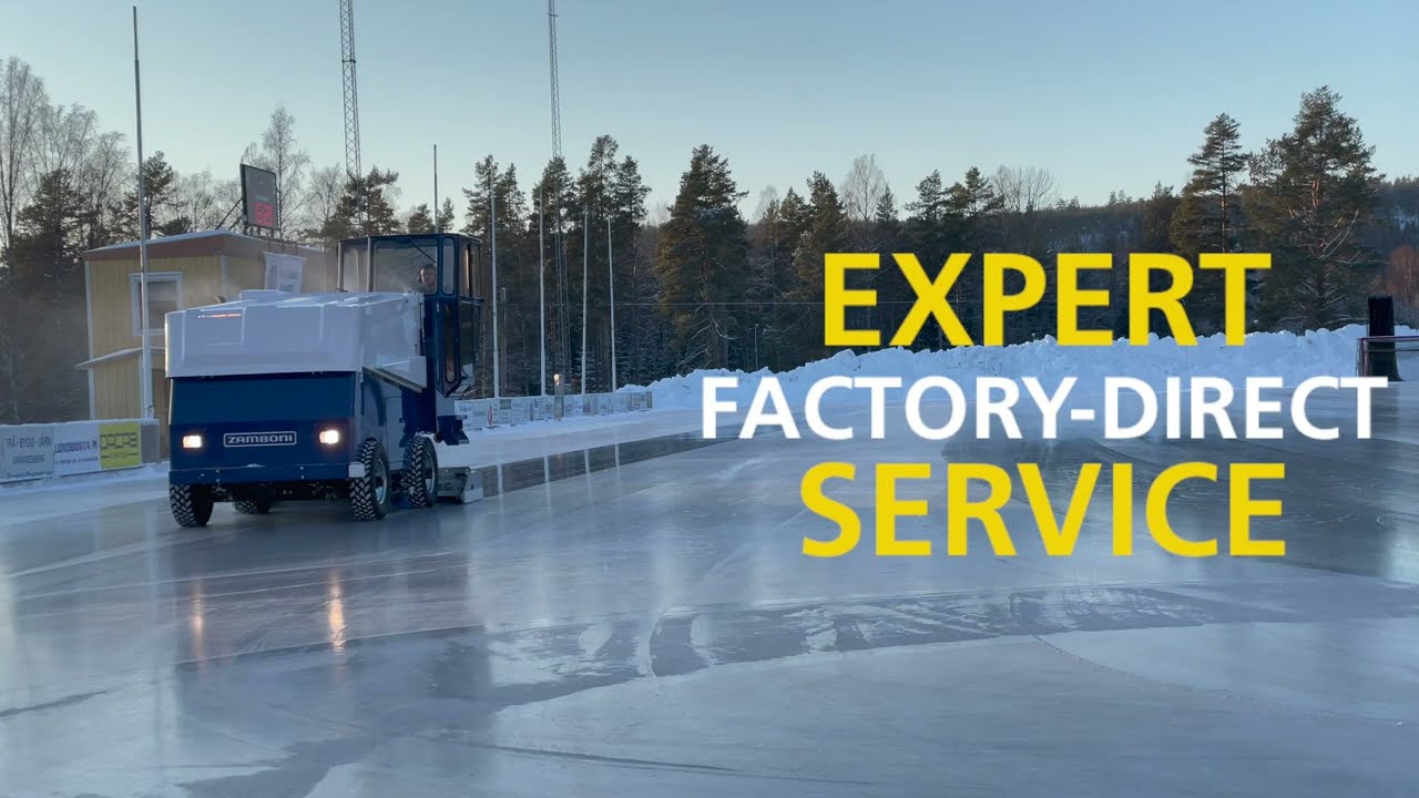 Zamboni Europe Expert Factory Service Zamboni